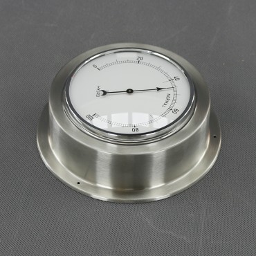 VT156 - vlhkoměr analogový, stříbrný, průměr 140 mm
