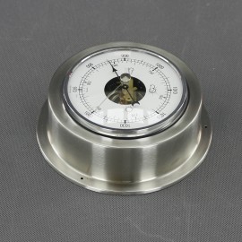 VT157 - barometr analogový, stříbrný, průměr 140 mm