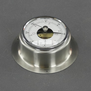VT162 - barometr analogový, stříbrný, průměr 103 mm