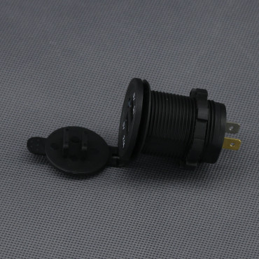 SI122 - 2x USB-A nabíječka 1 + 2,1 A, IP65, panelová