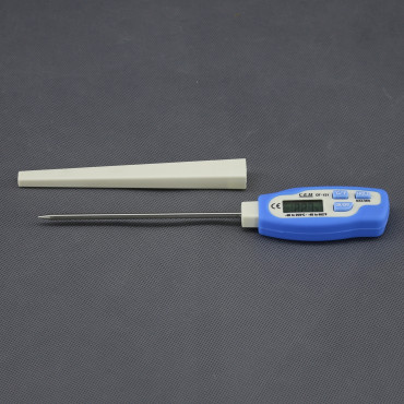 VT22 - teploměr vpichovací mínus 40-250 stupňů C, LCD, čidlo 120 mm
