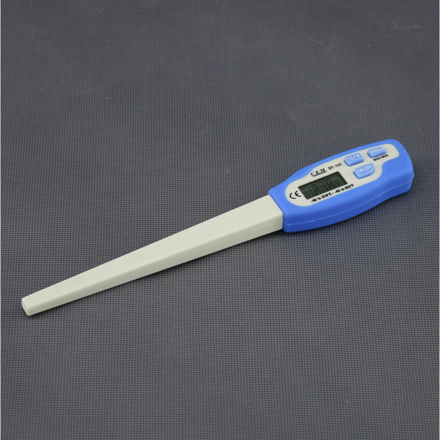 VT22 - teploměr vpichovací mínus 40-250 stupňů C, LCD, čidlo 120 mm