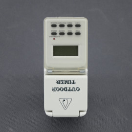EH10 - spínací hodiny 230 V, 3500 W, digitální, do zásuvky, IP44