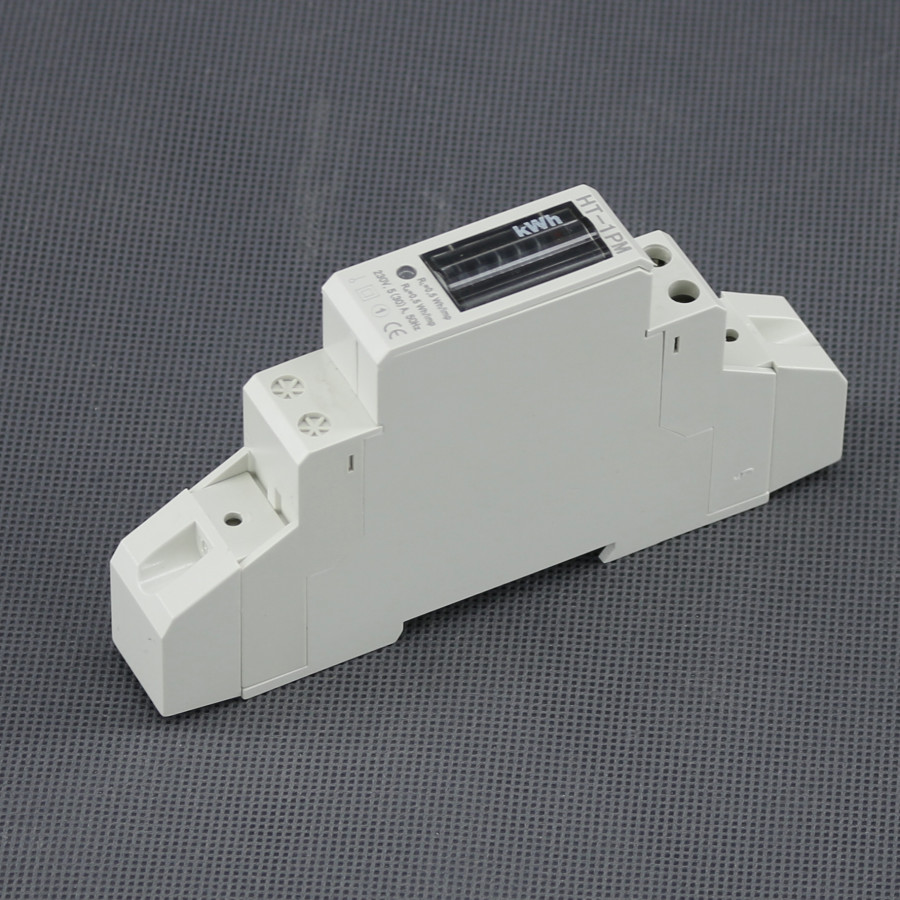 EL05 - elektroměr 230 V, 30 A, analogový, na DIN lištu