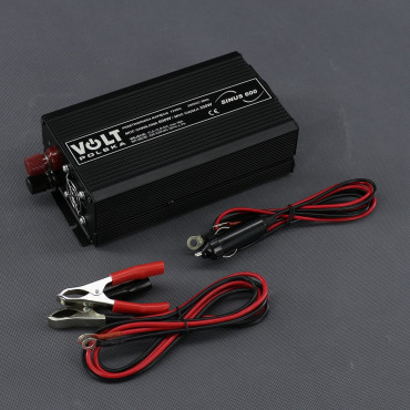 SI300 - měnič napětí 12 V na 230 V, 300 W čistý sinus a USB