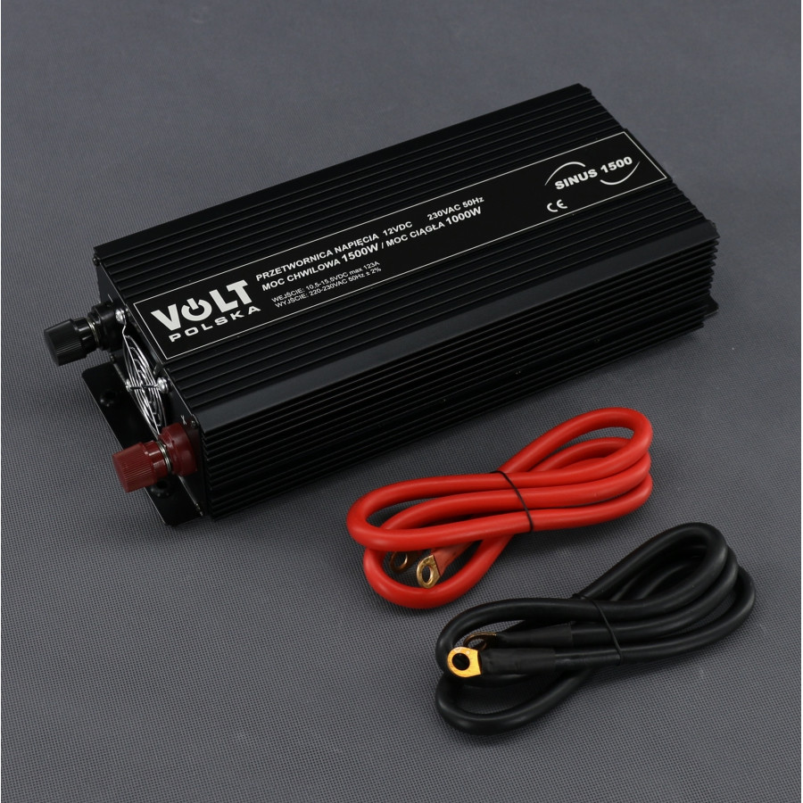 SI310 - měnič napětí 12 V, na 230 V, 1000 W čistý sinus
