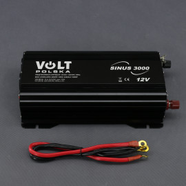 SI313 - měnič napětí 12 V na 230 V, 1500 W čistý sinus a USB