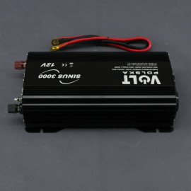 SI313 - měnič napětí 12 V na 230 V, 1500 W čistý sinus a USB