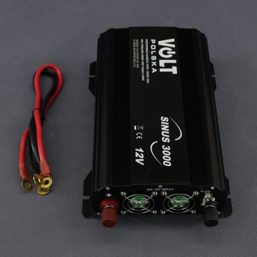 SI313 - měnič napětí 12 V na 230 V, 1500 W čistý sinus a USB
