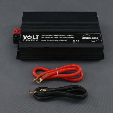 SI314 - měnič napětí 12 V na 230 V, 2000 W čistý sinus