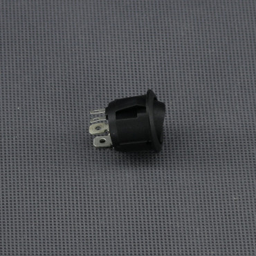 SI740 - tlačítko kolébkové 12 V, 20 A, (ON)-OFF, červená LED
