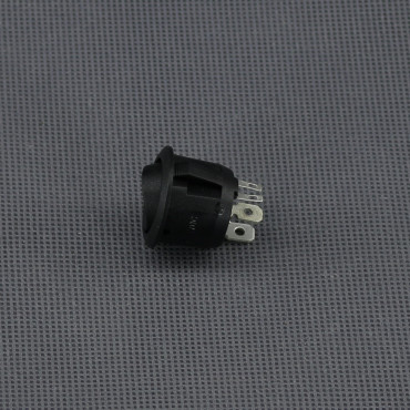 SI740 - tlačítko kolébkové 12 V, 20 A, (ON)-OF, červená LED