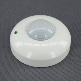 SS02 - čidlo pohybu PIR 230 V, 1200 W, na stěnu a strop