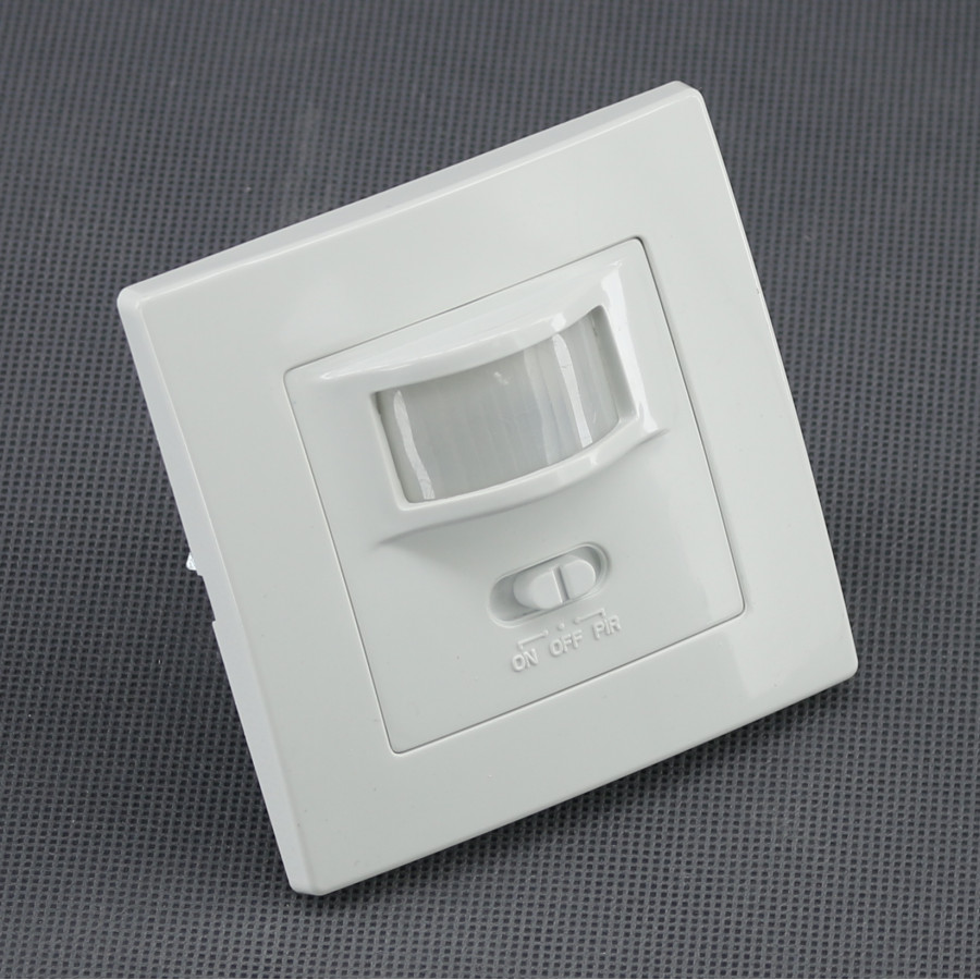 SS03 - čidlo pohybu PIR 230 V, 500 W, 2x vodič, místo vypínače
