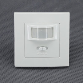 SS03 - čidlo pohybu PIR 230 V, 500 W, 2x vodič, místo vypínače