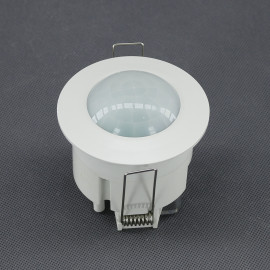 SS06 - čidlo pohybu PIR 230 V, 1200 W, stropní, pro vestavbu
