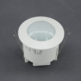 SS06 - čidlo pohybu PIR 230 V, 1200 W, stropní, pro vestavbu