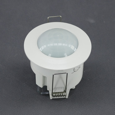 SS06 - čidlo pohybu PIR 230 V, 1200 W, stropní, pro vestavbu
