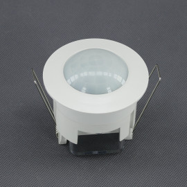 SS06 - čidlo pohybu PIR 230 V, 1200 W, stropní, pro vestavbu