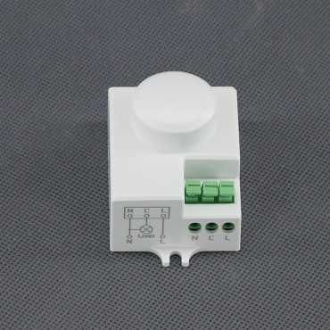SS10 - čidlo pohybu mikrovlnné 230 V, 1200 W, vestavné