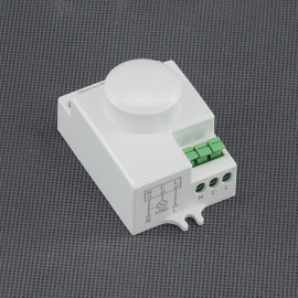 SS10 - čidlo pohybu mikrovlnné 230 V, 1200 W, vestavné