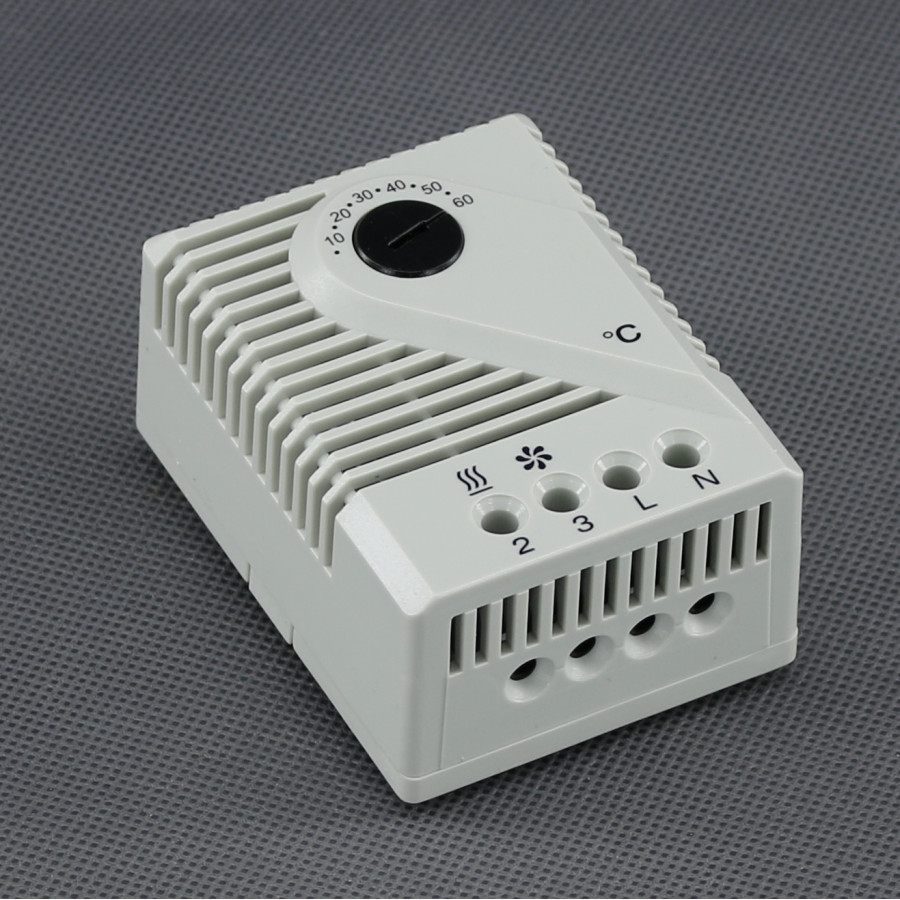 TO12 - mini termostat 5-60 stupňů C, 230 V, 2300 W, NO-NC