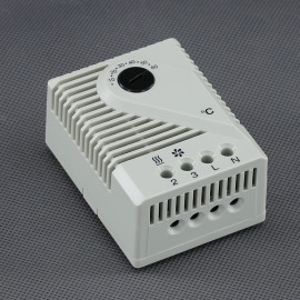 TO12 - mini termostat 5-60 stupňů C, 230 V, 2300 W, NO-NC