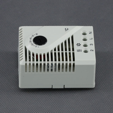 TO12 - mini termostat 5-60 stupňů C, 230 V, 2300 W, NO-NC