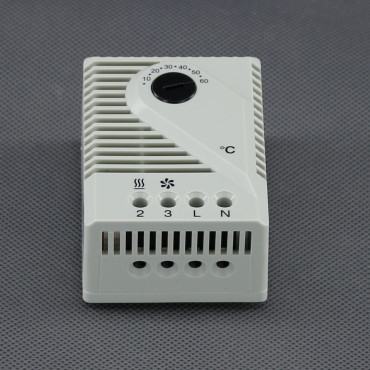 TO12 - mini termostat 5-60 stupňů C, 230 V, 2300 W, NO-NC
