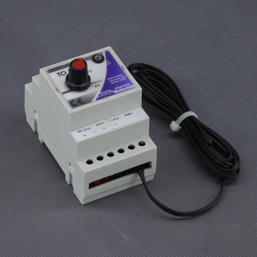 TO20 - termostat pro topení 12 V, 120 W, NC, na DIN lištu