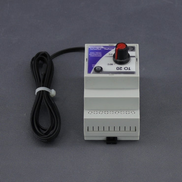 TO20 - termostat pro topení 12 V, 120 W, NC, na DIN lištu