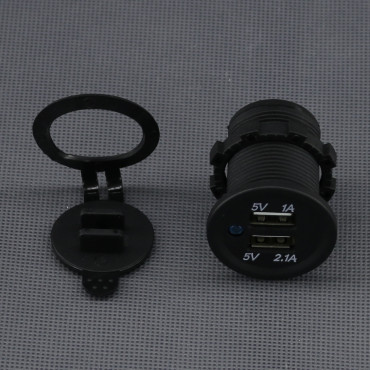 detail USB-A nabíječky (zásuvky) SI126