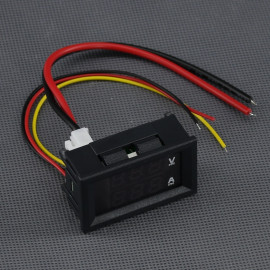 SI127 - voltmetr a ampérmetr, digitální, panelový, 46 na 26 mm