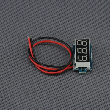 SI129 - mini voltmetr 3-30 V DC, digitální