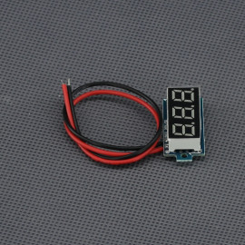 SI129 - mini voltmetr 3-30 V DC, digitální