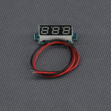 SI129 - mini voltmetr 3-30 V DC, digitální