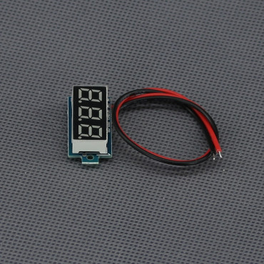 SI129 - mini voltmetr 3-30 V DC, digitální