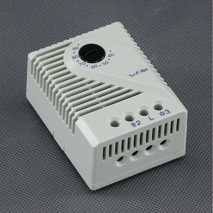 HY12 - mini hygrostat 35-95%, 230 V, 1150 W, NO-NC