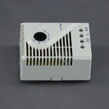 HY12 - mini hygrostat 35-95%, 230 V, 1150 W, NO-NC