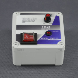 TR21 - regulátor napětí 230 V, 2200 W, triakový, pod omítku a plochu