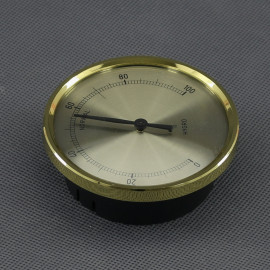 VT29 - vlhkoměr analogový, zlatý, průměr 70 mm