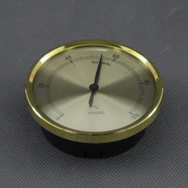 VT29 - vlhkoměr analogový, zlatý, průměr 70 mm