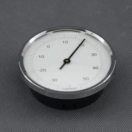 VT32 - teploměr analogový, stříbrný, průměr 70 mm