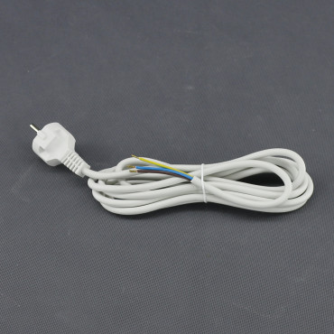 SU01 - flexo šňůra s vidlicí 3x 1 mm2, 3 m