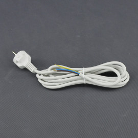 SU01 - flexo šňůra s vidlicí 3x 1 mm2, 3 m