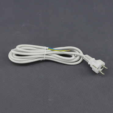 SU01 - flexo šňůra s vidlicí 3x 1 mm2, 3 m