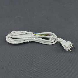 SU01 - flexo šňůra s vidlicí 3x 1 mm2, 3 m