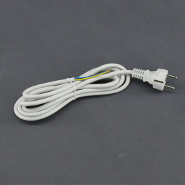 SU01 - flexo šňůra s vidlicí 3x 1 mm2, 3 m