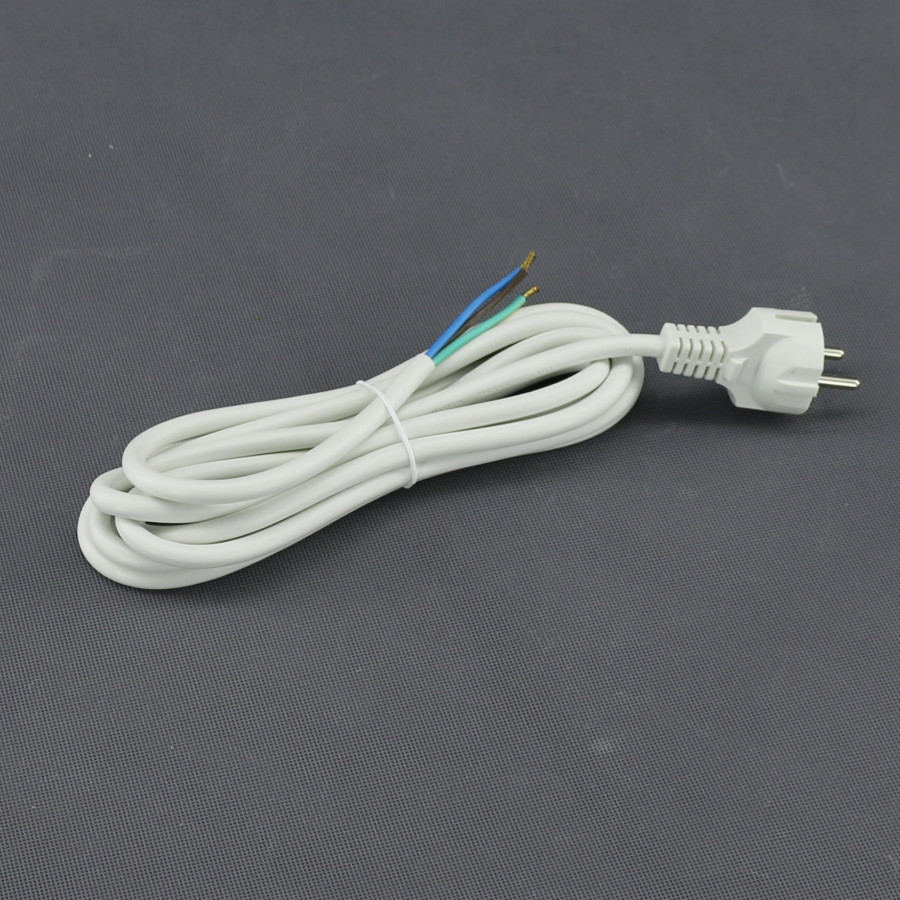 SU02 - flexo šňůra s vidlicí 3x 1,5 mm2, 3 m