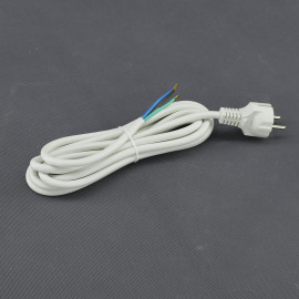 SU02 - flexo šňůra s vidlicí 3x 1,5 mm2, 3 m